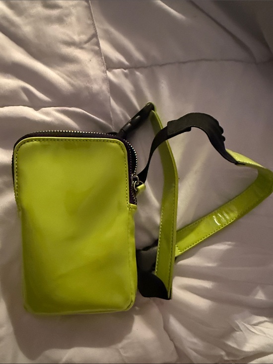 Other - Neon Lime Crossbody Phone Bag - Unbranded